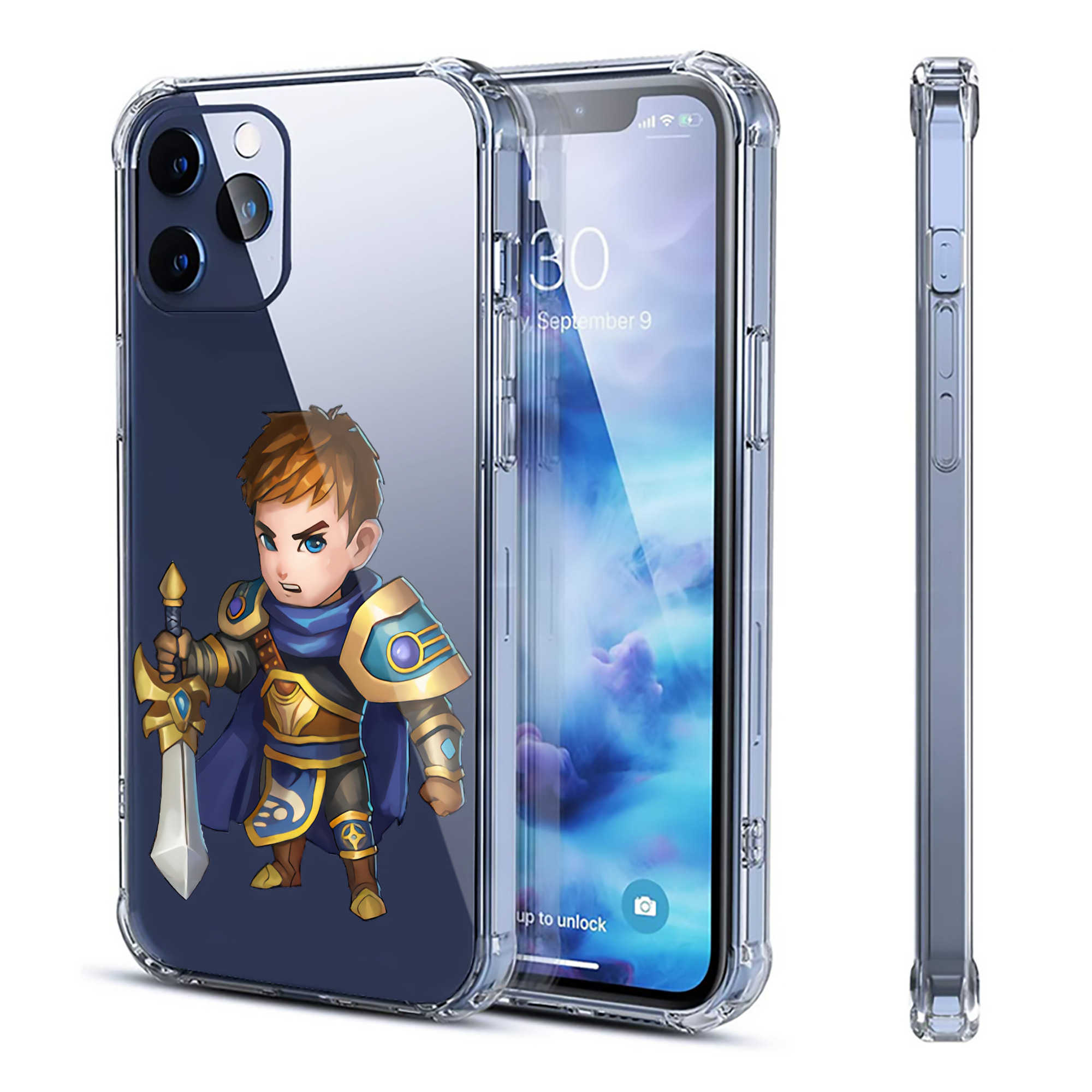 （画像用） リーグ・オブ・レジェンド League of Legends LOL 【iPhone 12シリーズ対応】透明スマホケース（クリアソフトケース）